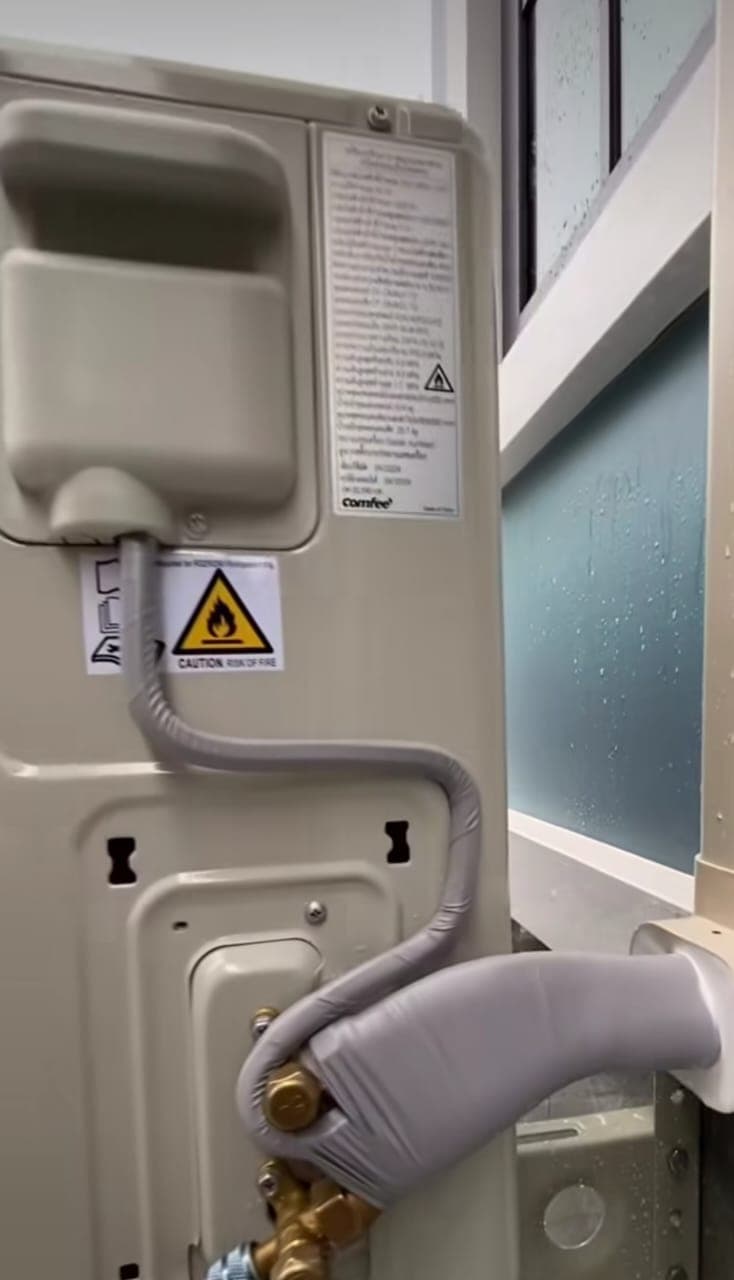 Aircon indoor unit installation – OSIP Refrigeration Cape Town